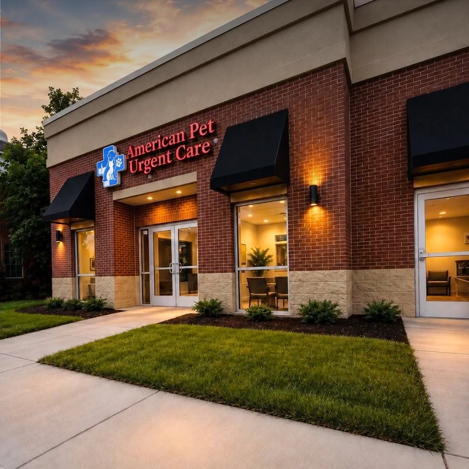 American Pet Urgent Care entrance view